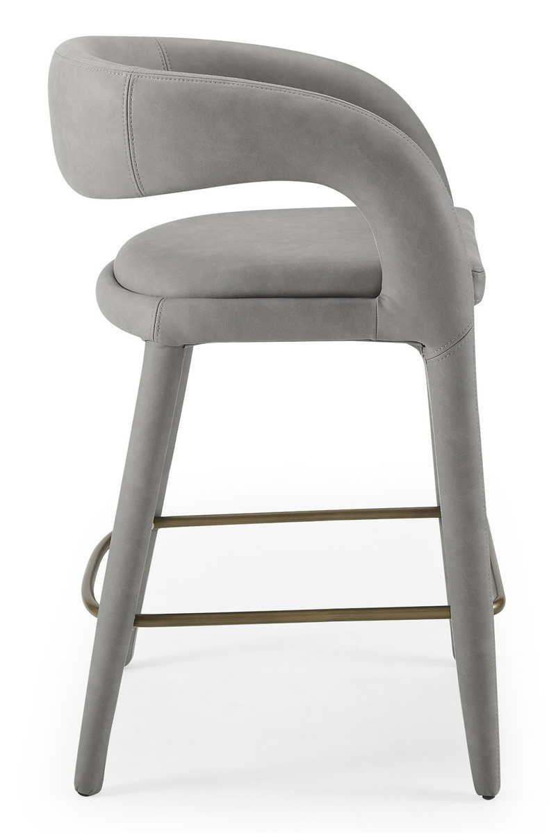 Leatherette Upholstered Counter Chair | OROA Modern | Oroatrade.com