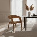 Vegan Leather Upholstered Dining Chair | OROA Modern Faerron