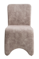 Beige Velvet Dining Chairs (2) | OROA Modern Ditka | Oroatrade.com