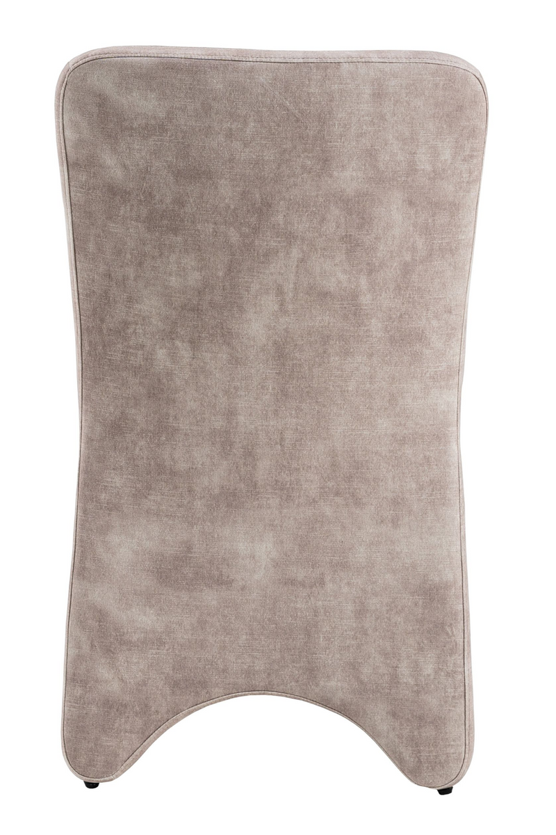 Beige Velvet Dining Chairs (2) | OROA Modern Ditka | Oroatrade.com