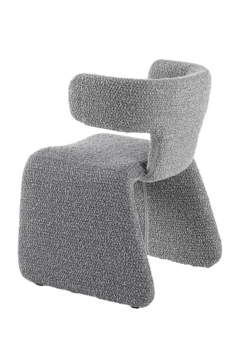 Asymmetrical Fabric Dining Chair | OROA Modern Bergman | Oroatrade.com