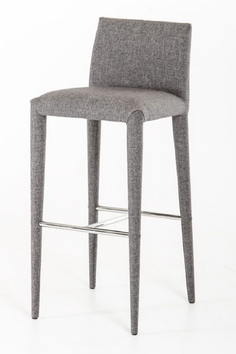 Gray Fabric Bar Stool | OROA Modern Medford | Oroatrade.com