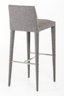 Gray Fabric Bar Stool | OROA Modern Medford | Oroatrade.com