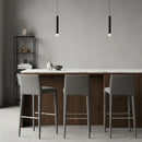 Gray Fabric Bar Stool | OROA Modern Medford | Oroatrade.com
