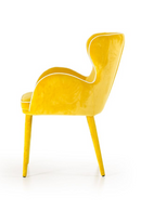 Yellow Fabric Dining Chair | OROA Modern Tigard | Oroatrade.com