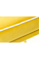 Yellow Fabric Dining Chair | OROA Modern Tigard | Oroatrade.com