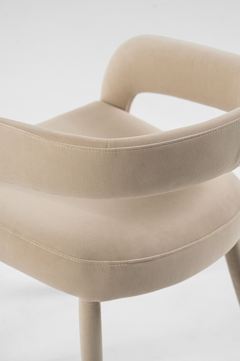Fabric Upholstered Dining Chair | OROA Modern Mundra | Oroatrade.com