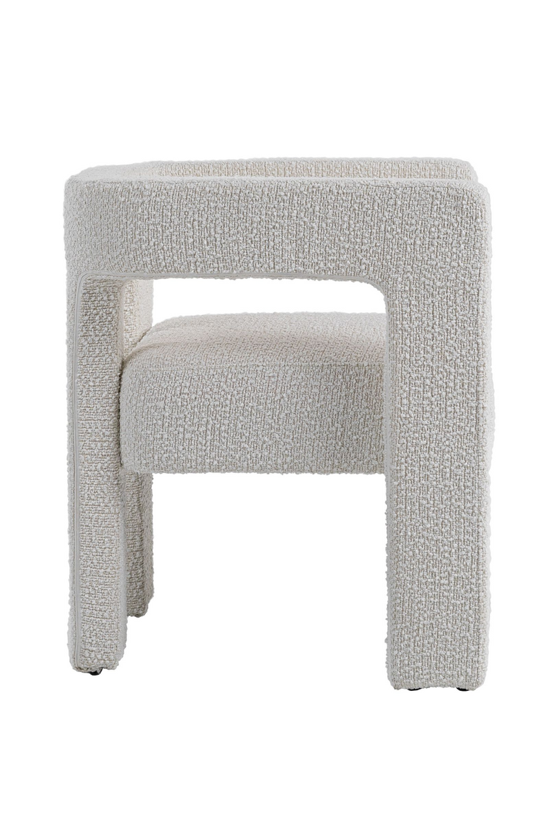 White Uphostered Dining Chair | OROA Modern Drea | Oroatrade.com