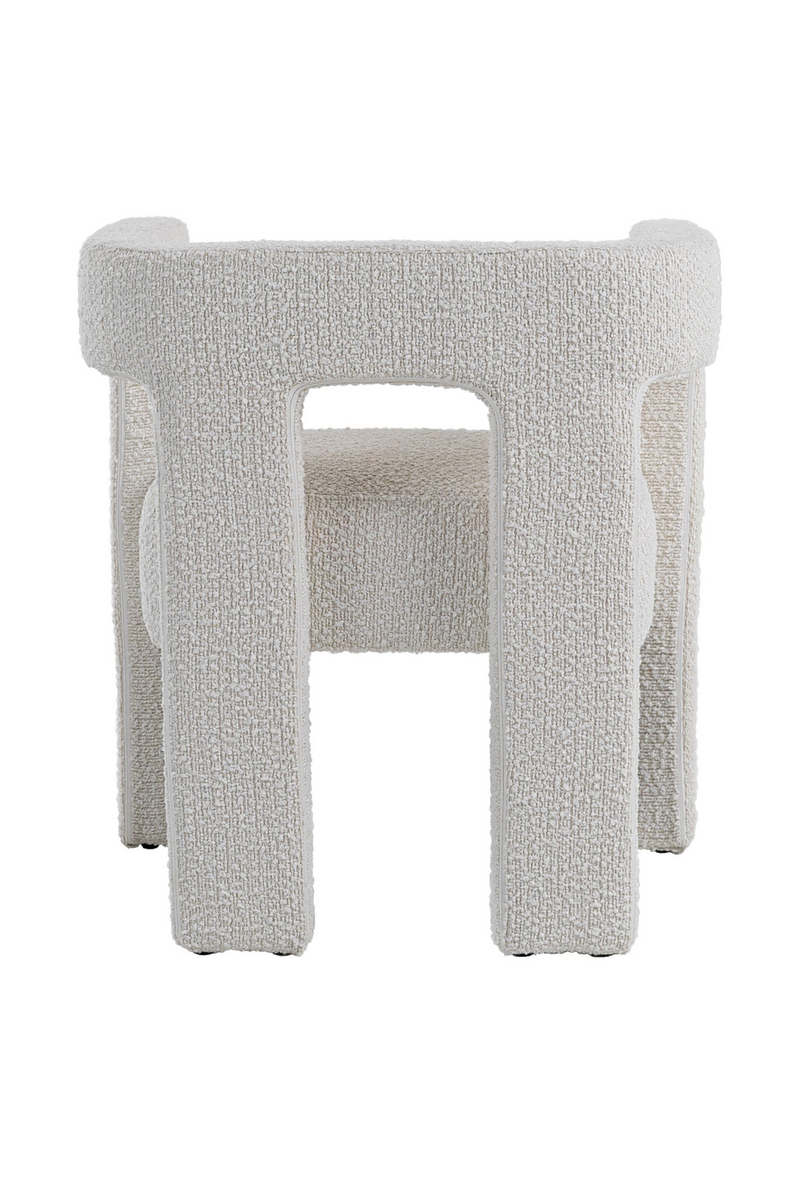 White Uphostered Dining Chair | OROA Modern Drea | Oroatrade.com