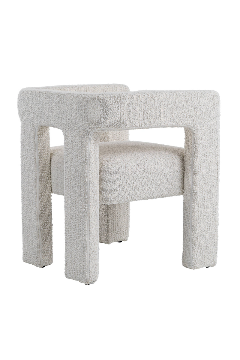 White Uphostered Dining Chair | OROA Modern Drea | Oroatrade.com