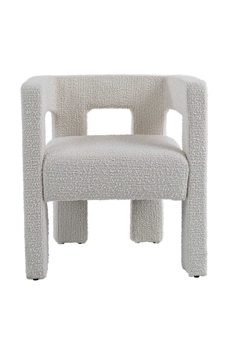 White Uphostered Dining Chair | OROA Modern Drea | Oroatrade.com