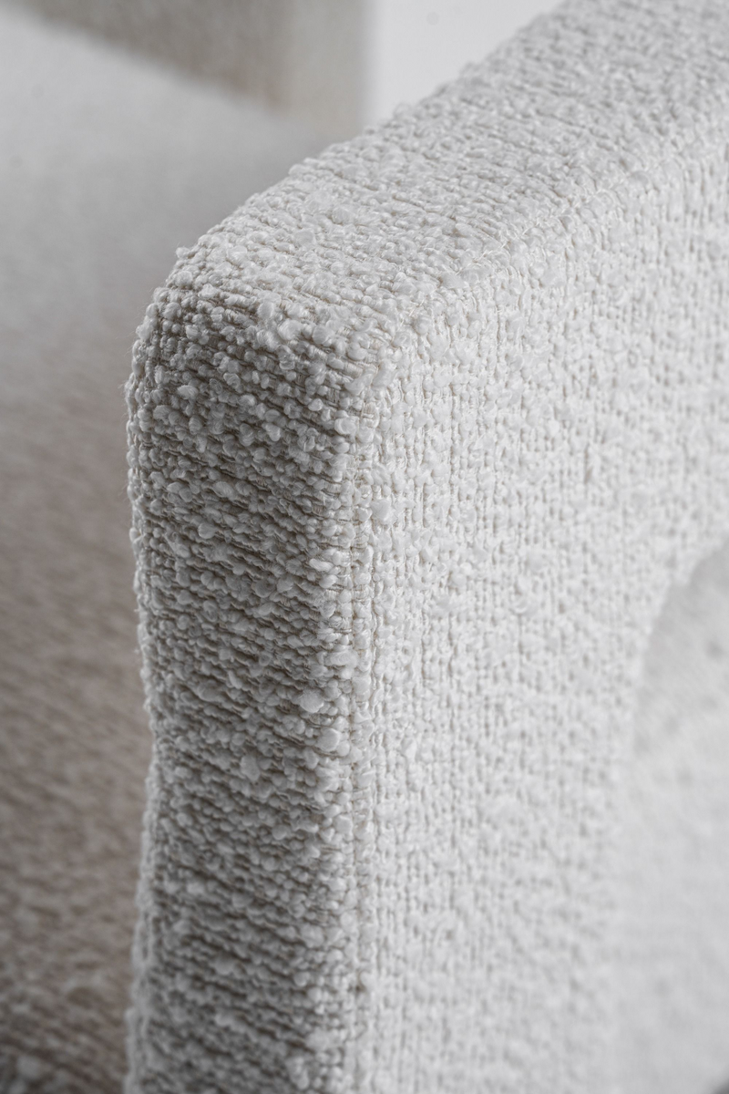 White Uphostered Dining Chair | OROA Modern Drea | Oroatrade.com