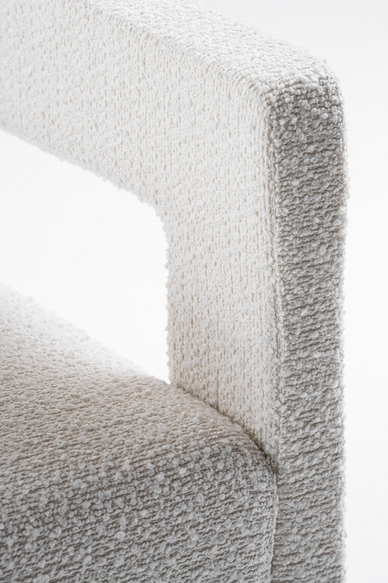 White Uphostered Dining Chair | OROA Modern Drea | Oroatrade.com