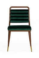 Green Velvet Tufted Dining Chair | OROA Modern Biscay | Oroatrade.com
