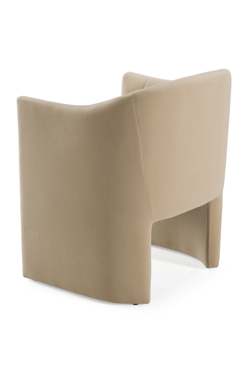 Velvet Curved Dining Chair | OROA Modern Danube | Oroatrade.com