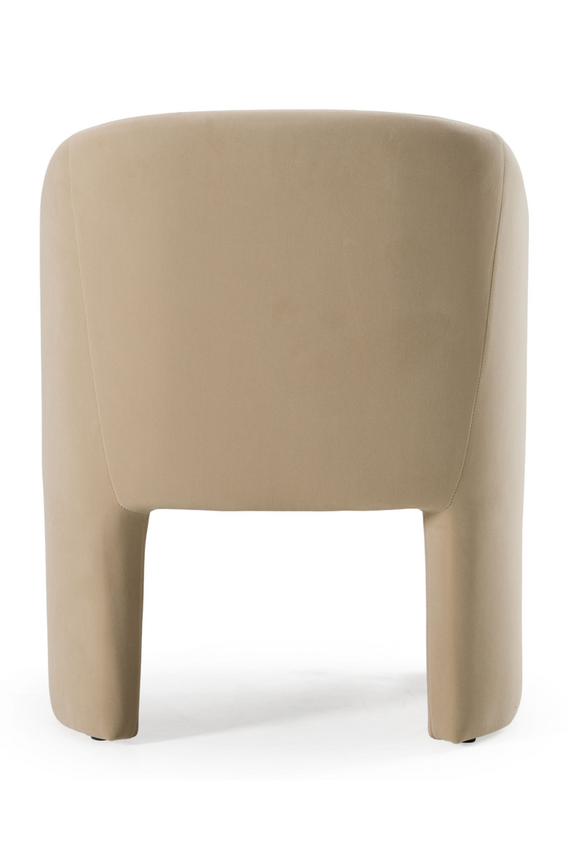 Velvet Curved Dining Chair | OROA Modern Danube | Oroatrade.com
