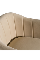 Velvet Curved Dining Chair | OROA Modern Danube | Oroatrade.com