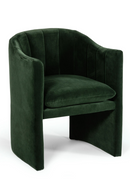 Velvet Curved Dining Chair | OROA Modern Danube | Oroatrade.com