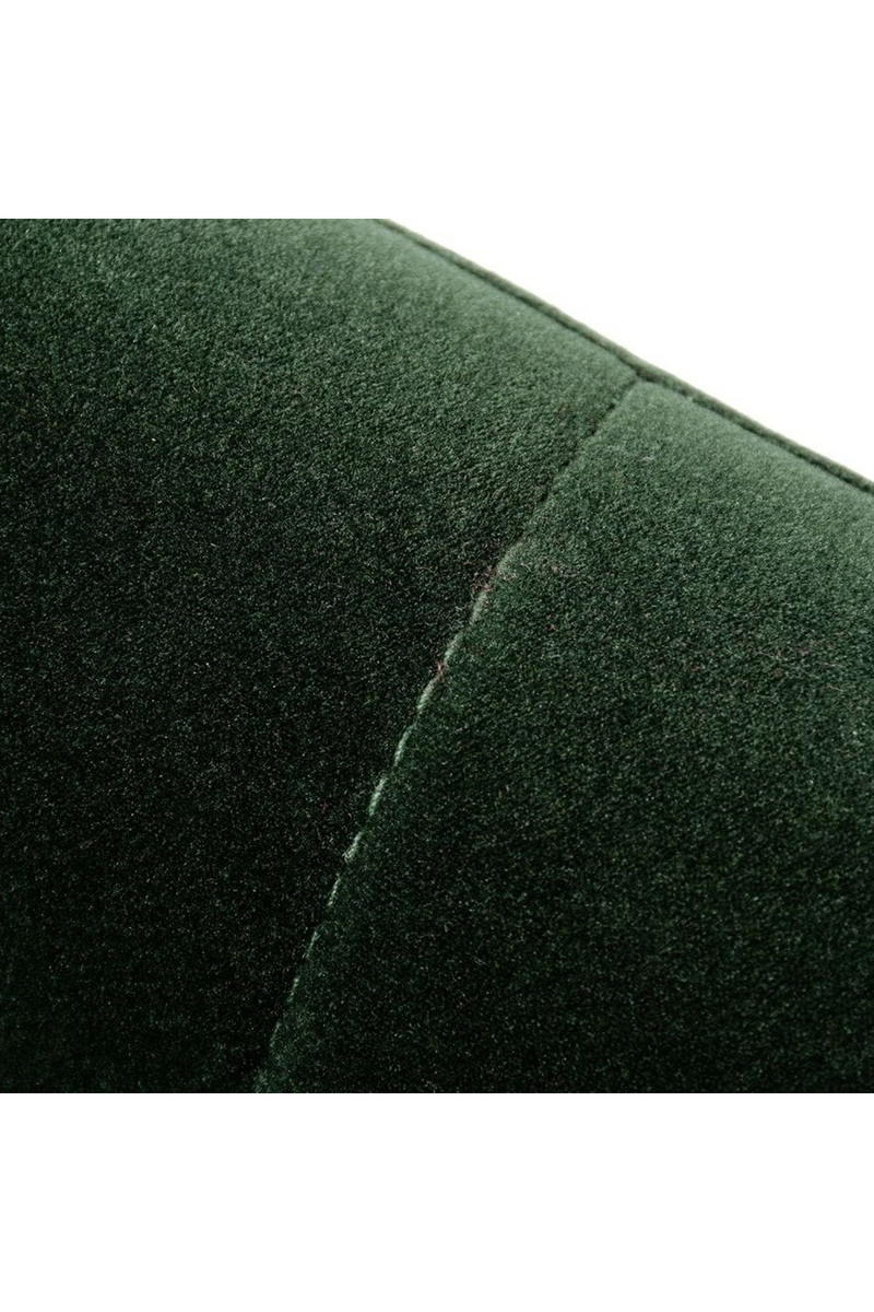 Velvet Curved Dining Chair | OROA Modern Danube | Oroatrade.com