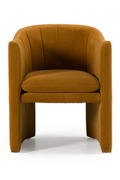Velvet Curved Dining Chair | OROA Modern Danube | Oroatrade.com