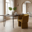 Velvet Upholstered Dining Chair | OROA Modern Vassar