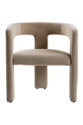 Curved Cut-Out Dining Chair | OROA Modern Cherish | Oroatrade.com