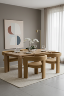 Curved Cut-Out Dining Chair | OROA Modern Cherish | Oroatrade.com