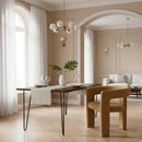 Curved Cut-Out Dining Chair | OROA Modern Cherish