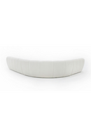 White Curved Sectional Sofa | OROA Modern Yolonda | Oroatrade.com