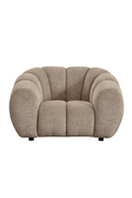 Channel Upholstered Lounge Chair | OROA Modern Suki | Oroatrade.com