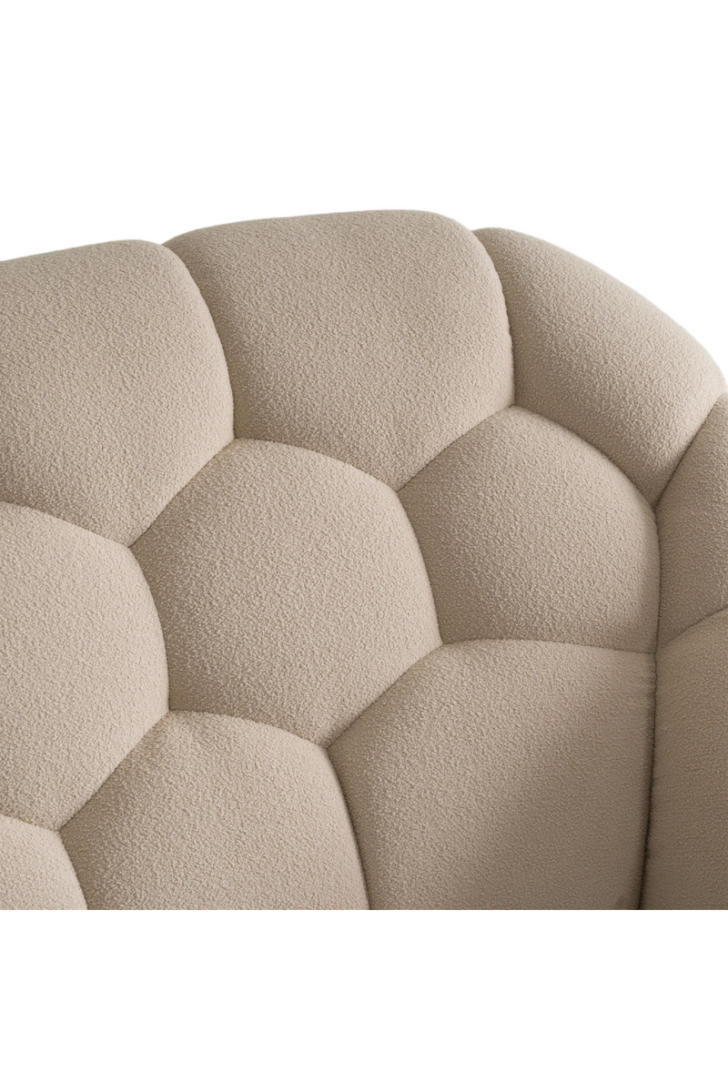 Hexagonal Tufted Queen Bed | OROA Modern Yolonda | Oroatrade.com