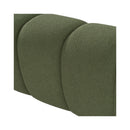 Hexagonal Tufted Queen Bed | OROA Modern Yolonda