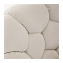 Hexagonal Tufted Queen Bed | OROA Modern Yolonda