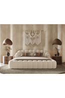 Hexagonal Tufted Queen Bed | OROA Modern Yolonda | Oroatrade.com