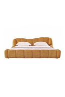 Upholstered Panel Camel Headboard Bed | OROA Modern Janine | Oroatrade.com