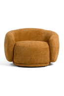 Orange Swivel Accent Chair | OROA Modern Andrew | Oroatrade.com