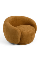 Orange Swivel Accent Chair | OROA Modern Andrew | Oroatrade.com