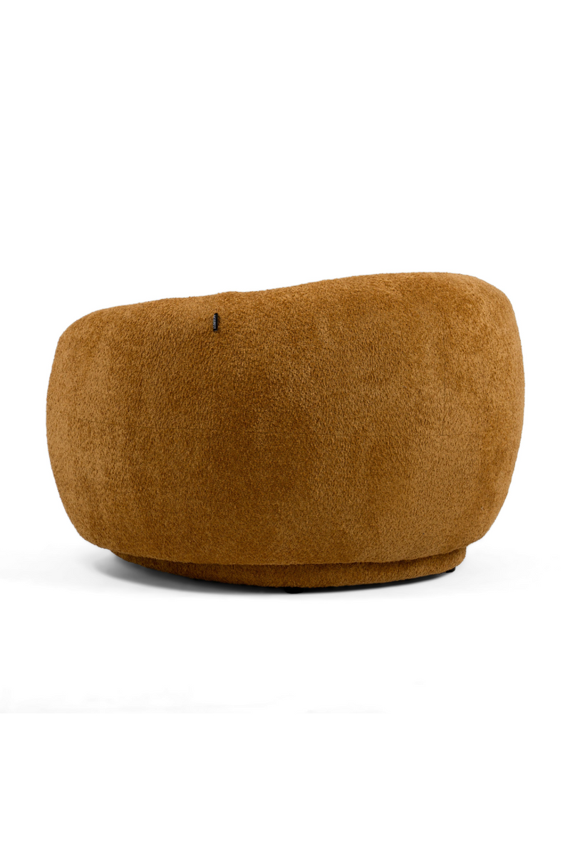 Orange Swivel Accent Chair | OROA Modern Andrew | Oroatrade.com