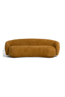 3-Seater Orange Sofa | OROA Modern Andrew | Oroatrade.com