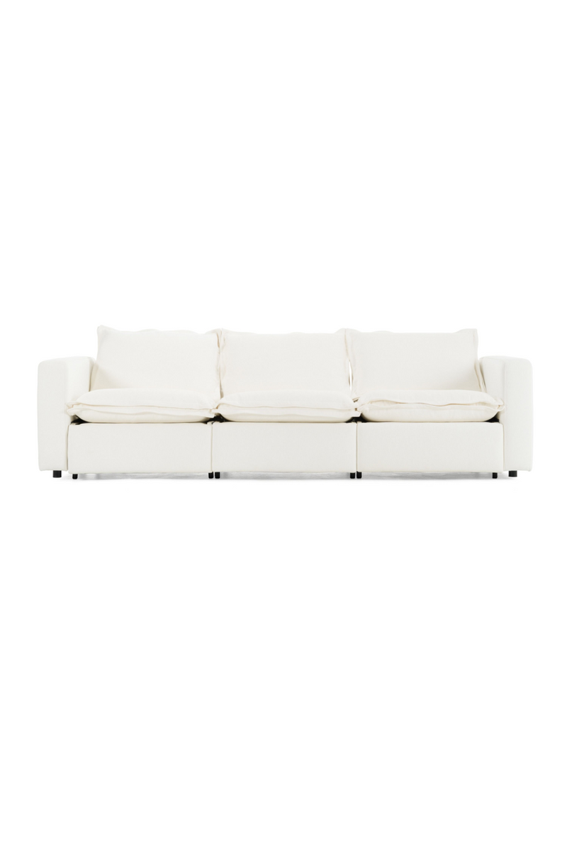 White Recliner Sofa | OROA Modern Almagre | Oroatrade.com