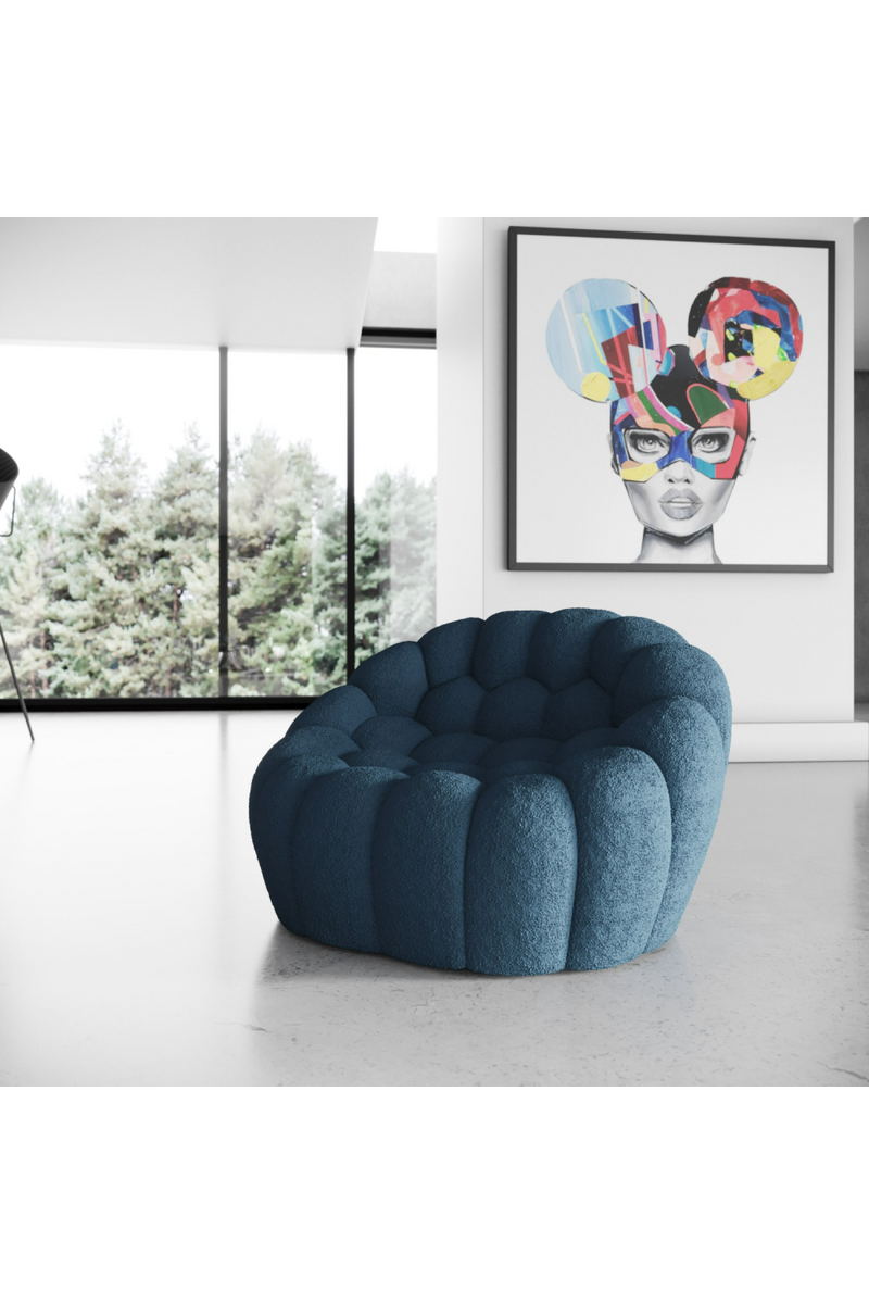 Hexagonal-Tufted Lounge Chair | OROA Modern Yolonda | Oroatrade.com