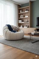 Hexagonal-Tufted Lounge Chair | OROA Modern Yolonda | Oroatrade.com