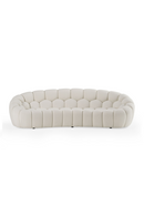 Hexagonal-Tufted Curved Sofa | OROA Modern Yolonda