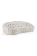 Hexagonal-Tufted Curved Sofa | OROA Modern Yolonda