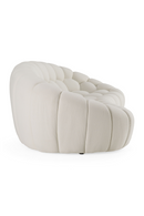 Hexagonal-Tufted Curved Sofa | OROA Modern Yolonda