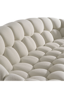 Hexagonal-Tufted Curved Sofa | OROA Modern Yolonda