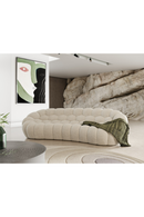 Hexagonal-Tufted Curved Sofa | OROA Modern Yolonda