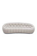 Hexagonal-Tufted Curved Sofa | OROA Modern Yolonda