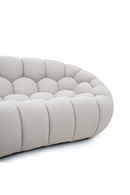 Hexagonal-Tufted Curved Sofa | OROA Modern Yolonda | Oroatrade.com