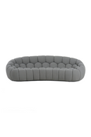 Hexagonal-Tufted Curved Sofa | OROA Modern Yolonda
